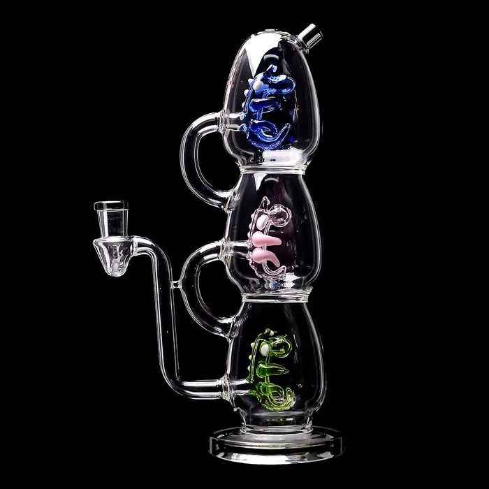 Calibear Triple Yoshi Egg Dab Rig