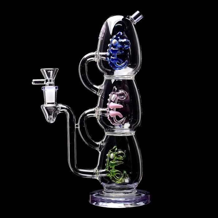 Calibear Triple Yoshi Egg Dab Rig