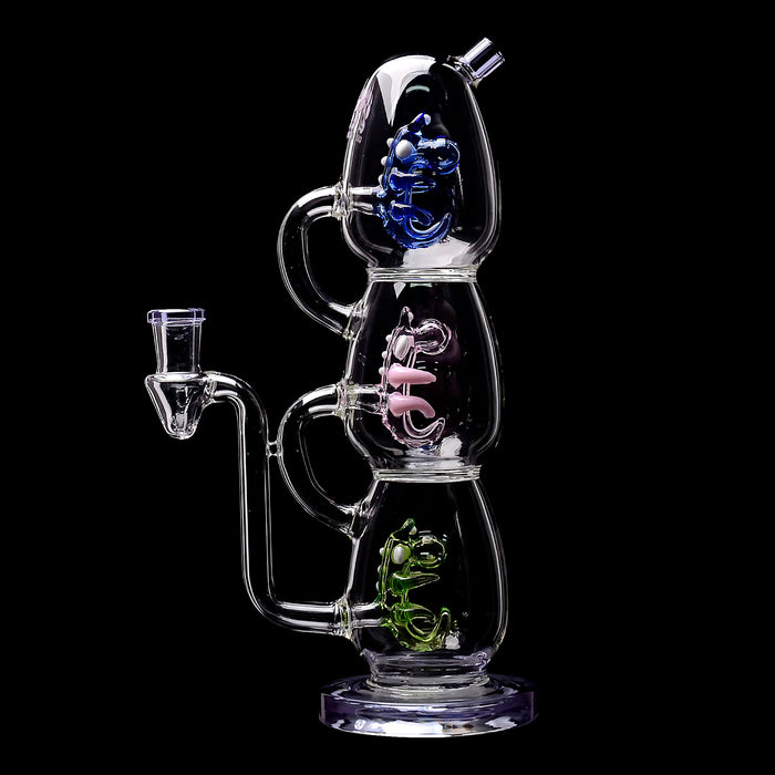 Calibear Triple Yoshi Egg Dab Rig