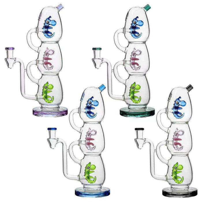 Calibear Triple Yoshi Egg Dab Rig