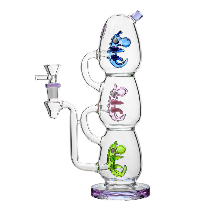 Calibear Triple Yoshi Egg Dab Rig