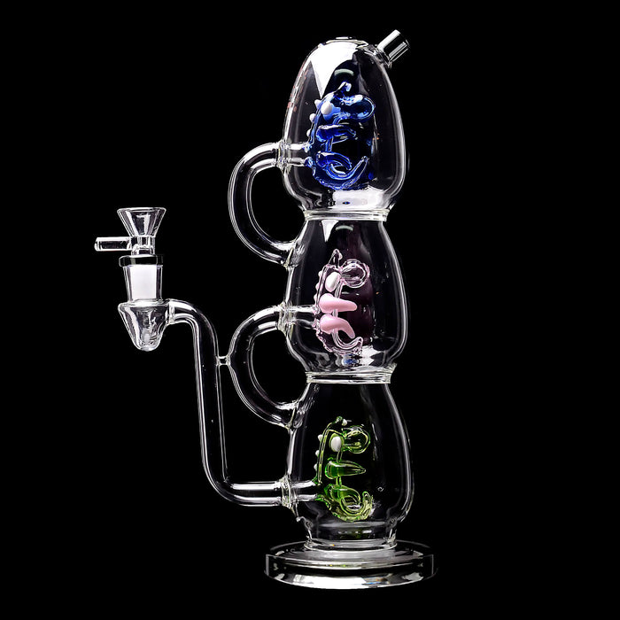 Calibear Triple Yoshi Egg Dab Rig