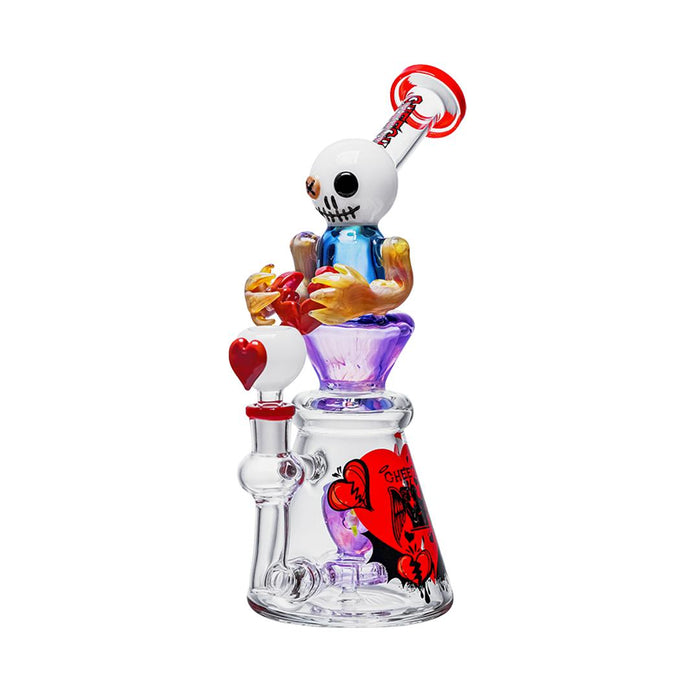 Cheech Glass Ghost Of Valentine Bong