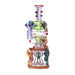 Cheech Glass 12" Heady Water Pipe Alien Lifting The King