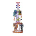 Cheech Glass 12" Heady Water Pipe Alien Lifting The King purple color backside