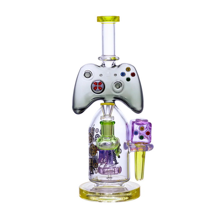 Cheech Glass Level Up Gaming Heady Water Pipe