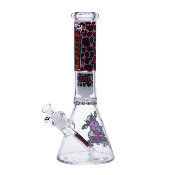 Cheech Glass Strawberry Milk Cow Beaker Bong