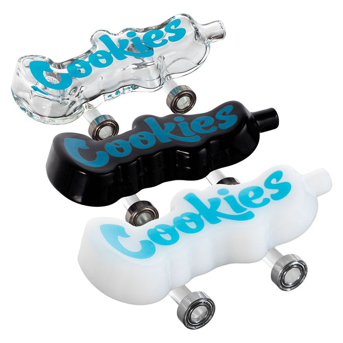 Cookies Skateboard Glass Hand Pipe