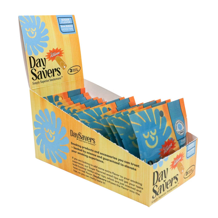 DaySavers 9mm Sweetened Wood Tips