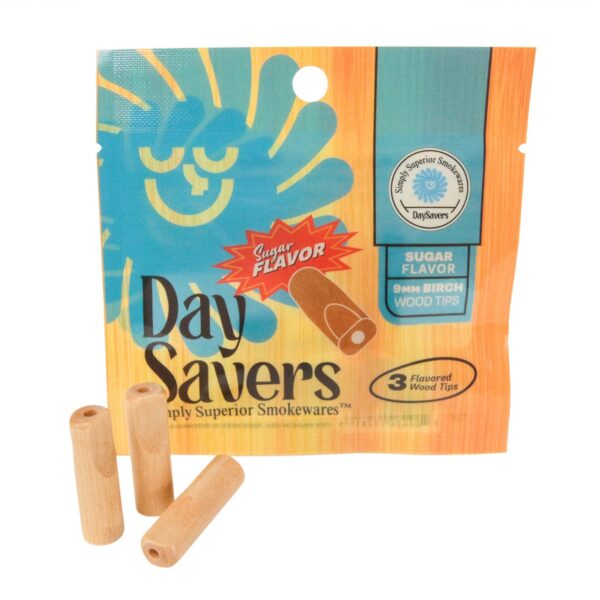 DaySavers 9mm Sweetened Wood Tips