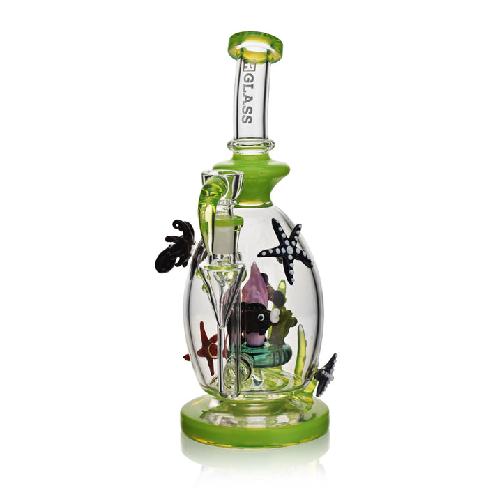 EG Glass Bonsai Coral Reef Dab Rig