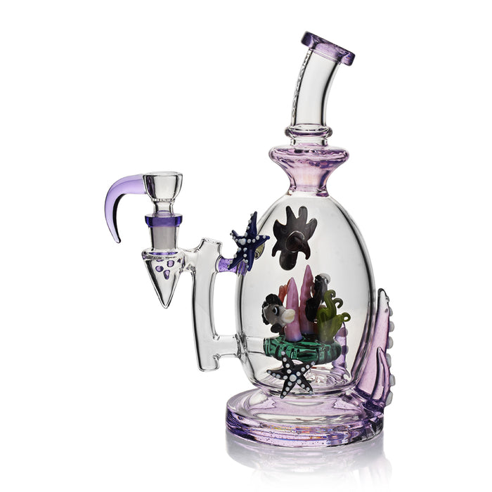 EG Glass Bonsai Coral Reef Dab Rig