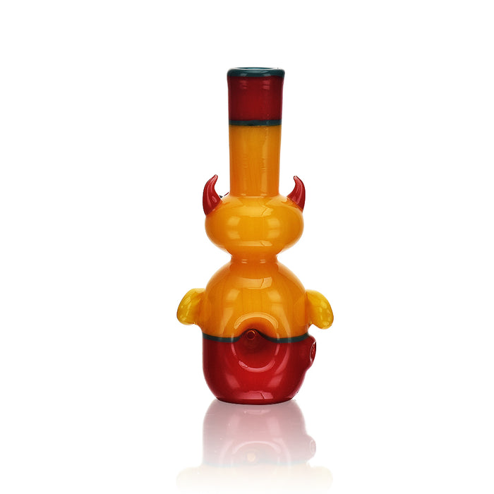 EG Glass Horned Duck Hand Pipe