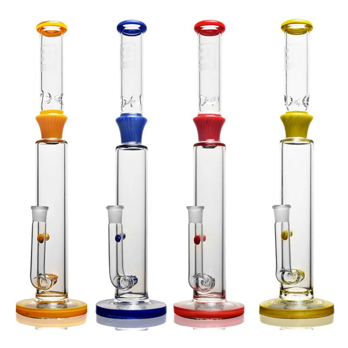 EG Glass Inline 18 Inch Straight Tube Bong