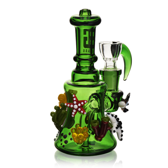 EG Glass Sea Life Mini Dab Rig