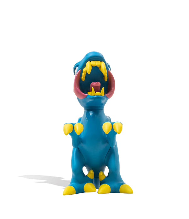 Elbo Glass Blue Open Mouth Raptor Vinyl Figure 12 Inch Collectible