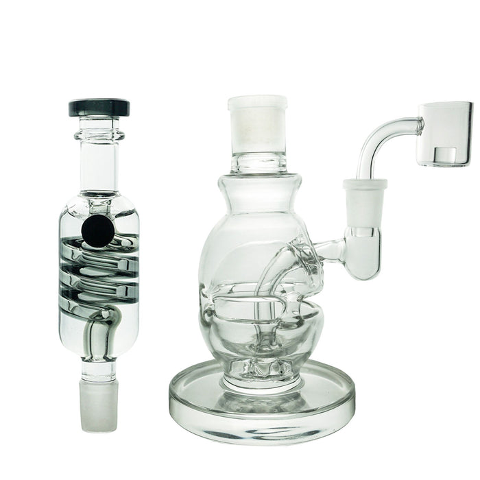 Freeze Pipe Mini Dab Rig Parts