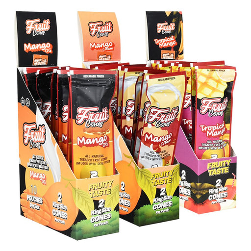 Fruit Cuts Infused Cones all flavors