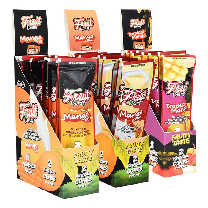 Fruit Cuts Infused Cones all flavors