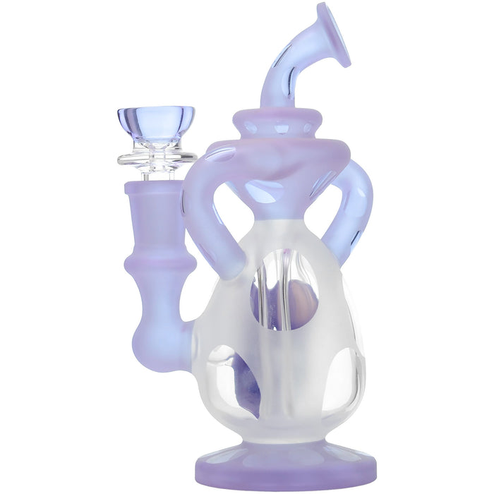 Calibear 7.8'' Heady Dino Recycler Egg Dab Rig