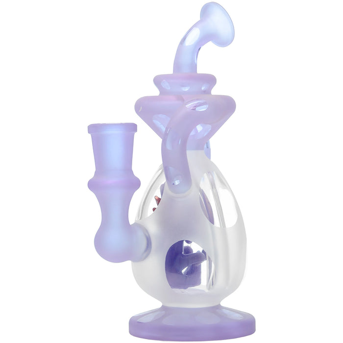 Calibear 7.8'' Heady Dino Recycler Egg Dab Rig