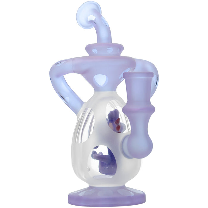 Calibear 7.8'' Heady Dino Recycler Egg Dab Rig