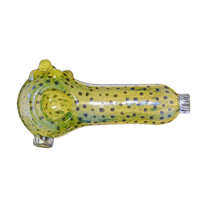 HANDMADE GLASS FISH SPOON PIPE