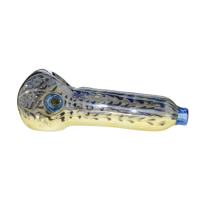 HANDMADE GLASS FISH SPOON PIPE