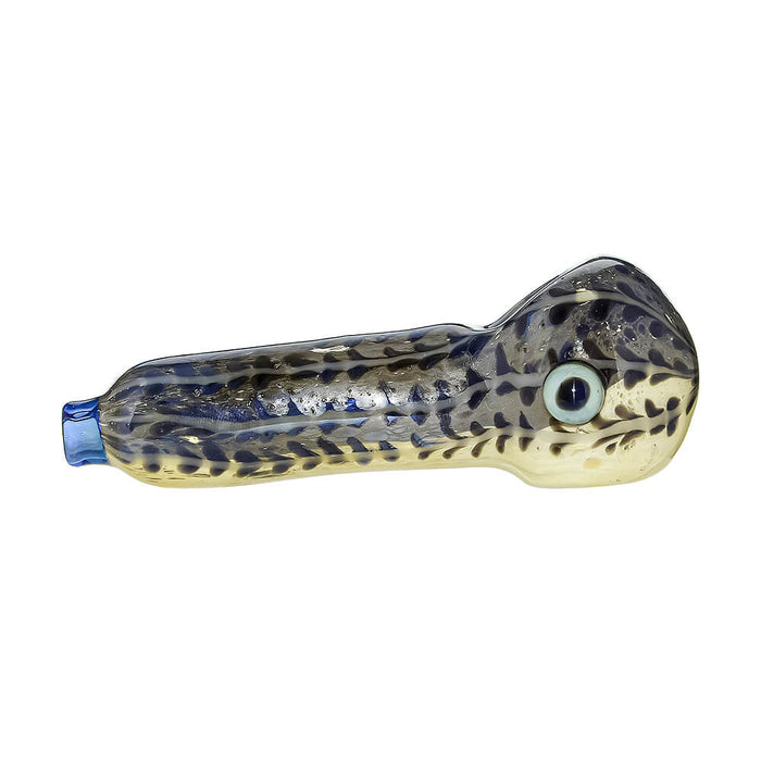 HANDMADE GLASS FISH SPOON PIPE