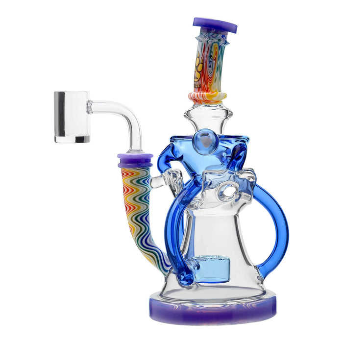 Calibear Wig Wag Fab Klein Recycler Heady Dab Rig