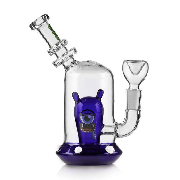 HEMPER Alien Monster Bong Blue Front