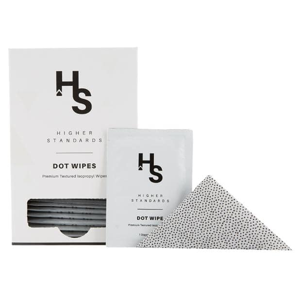Higher Standards Dot Wipes Box of 30