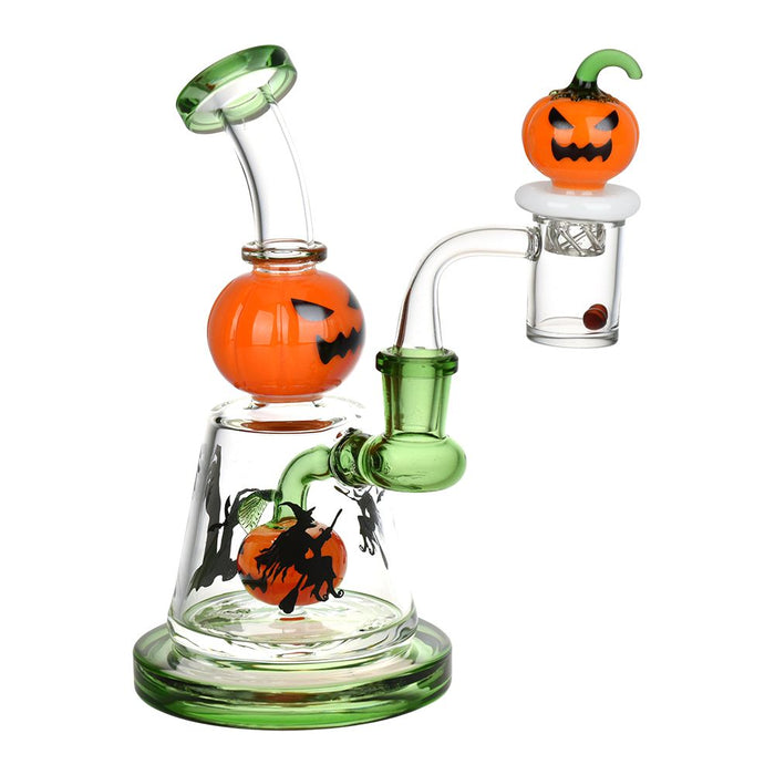 Halloween Ball Glass Dab Rig Set