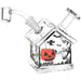 Halloween House Glass Dab Mini Rig front