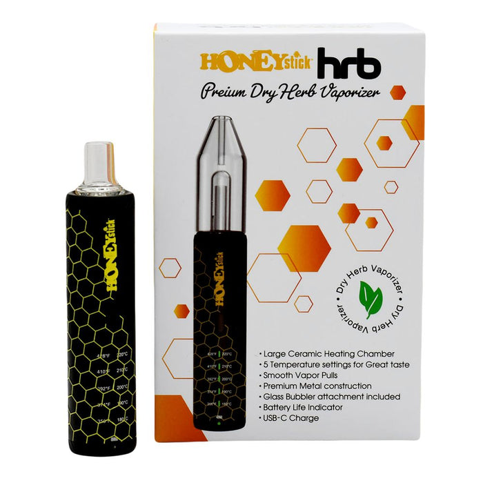 HoneyStick HRB Dry Herb Vaporizer retail box