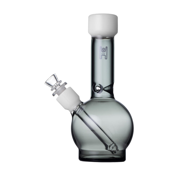 Human Grade 9" Glass Ball Beaker Bong 2 Tone