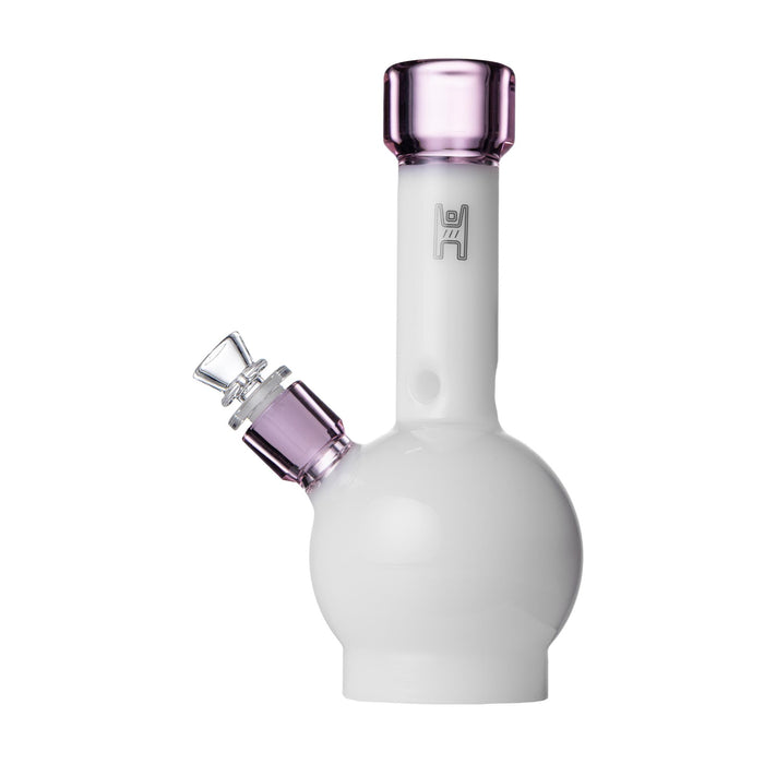 Human Grade 9" Glass Ball Beaker Bong 2 Tone