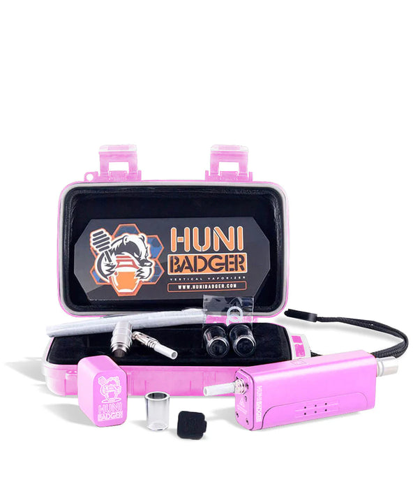 Huni Badger Vertical Vaporizer Kit pink