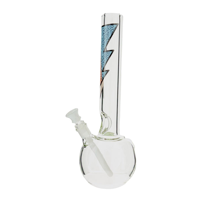 MAV Glass 16" Old School Bubble Bong Retro Bolt