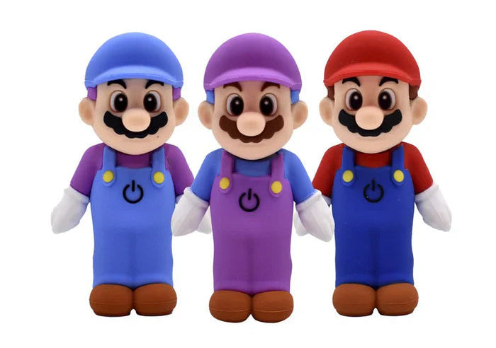 Iconic Plumber Character 510 Vape Battery - Novelty Discreet Vapes  Kush  Cargo