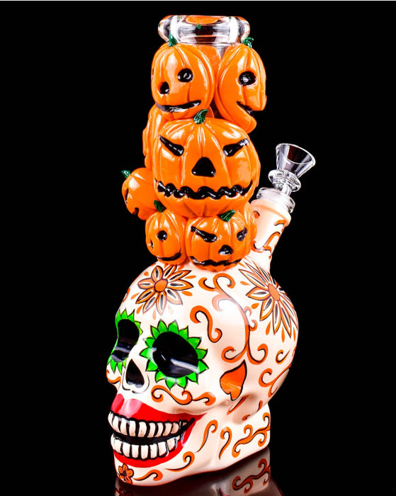 Jack O Lantern Stacks Halloween Bong