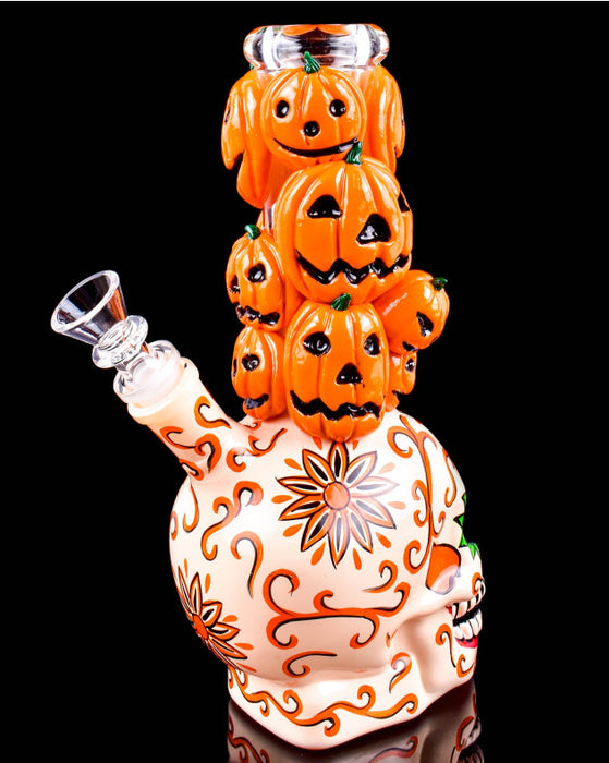 Jack O Lantern Stacks Halloween Bong