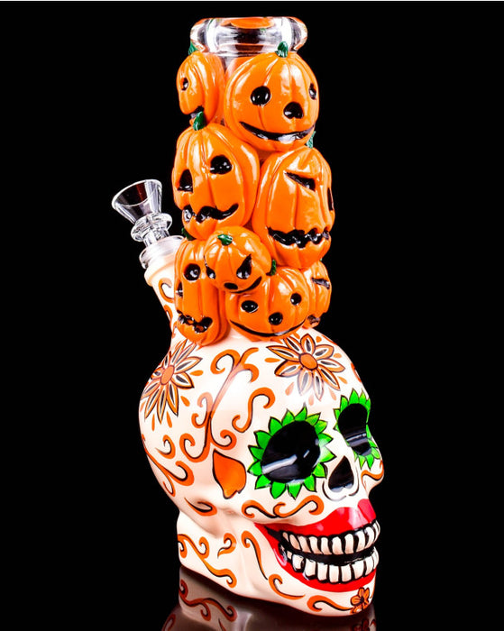 Jack O Lantern Stacks Halloween Bong