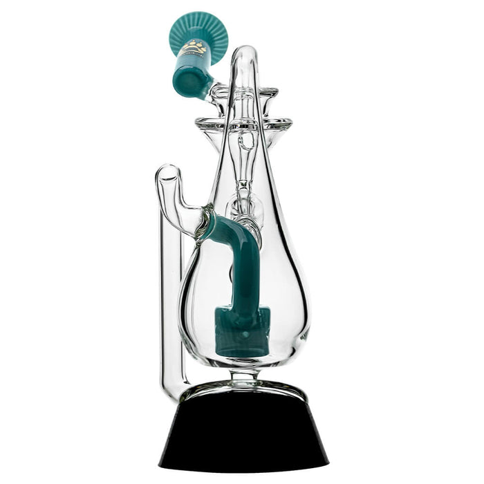 Klein Drop Bottle Puffco Peak OG & Pro Glass Attachment W/ Encaesd Opal | Calibear