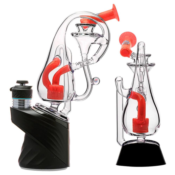 Klein Drop Bottle Puffco Peak OG & Pro Glass Attachment W/ Encaesd Opal | Calibear