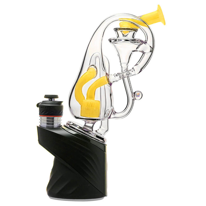 Klein Drop Bottle Puffco Peak OG & Pro Glass Attachment W/ Encaesd Opal | Calibear