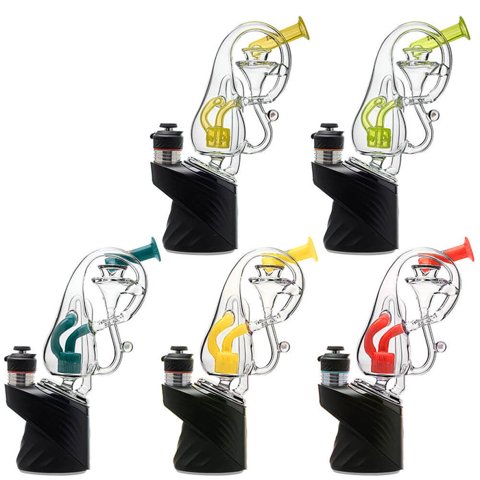 Klein Drop Bottle Puffco Peak OG & Pro Glass Attachment W/ Encaesd Opal | Calibear