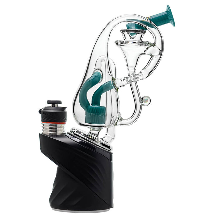 Klein Drop Bottle Puffco Peak OG & Pro Glass Attachment W/ Encaesd Opal | Calibear