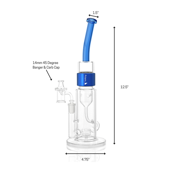 Prism Bent Klein Incycler Dab Rig