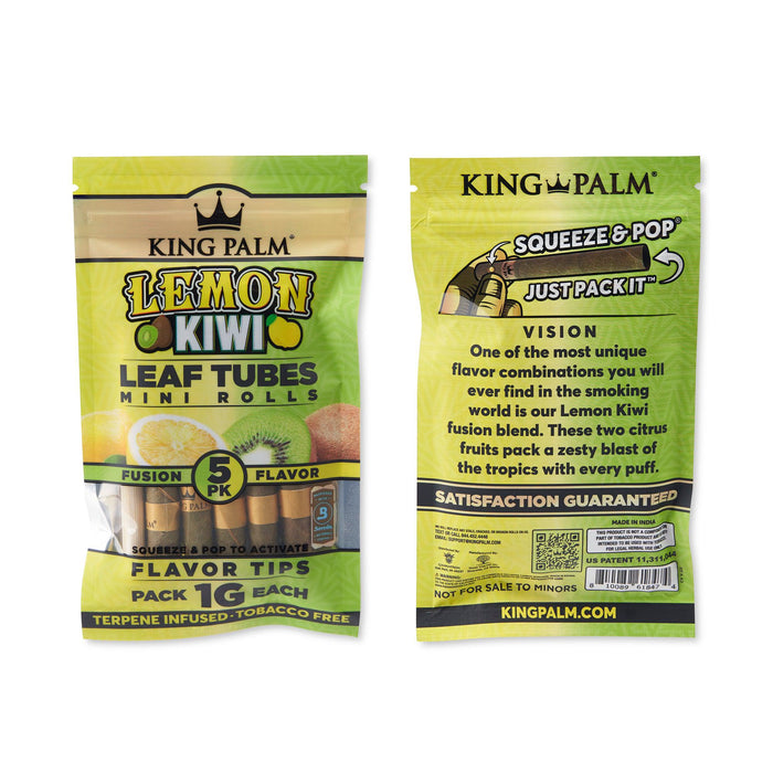 King Palm Mini Flavored Leaf Tubes 5 Pack